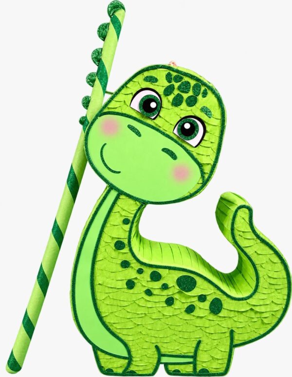 Piñata Dinosaurio Bebé Verde