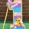 Piñata Número 1 Abejita Pastel Personalizada