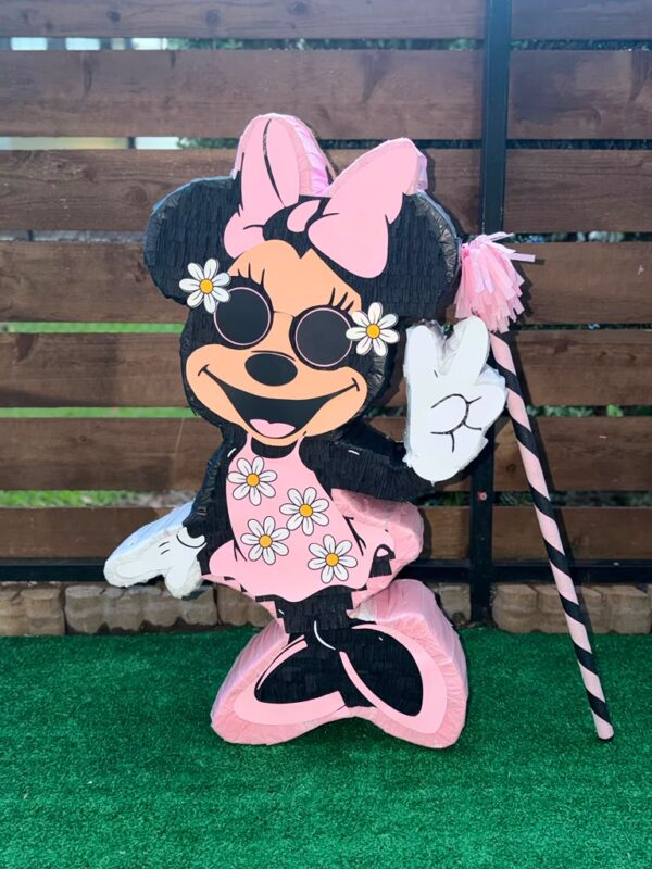 Piñata Ratoncita con Margaritas