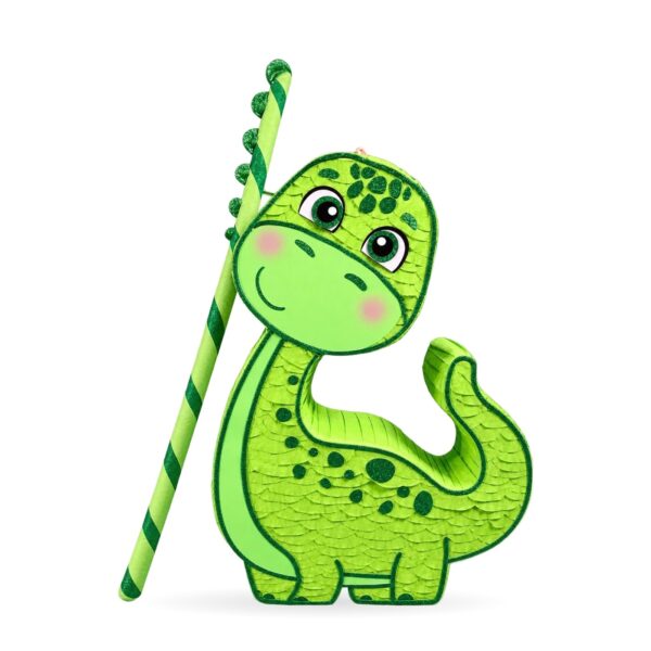 Piñata Dinosaurio Bebé Verde